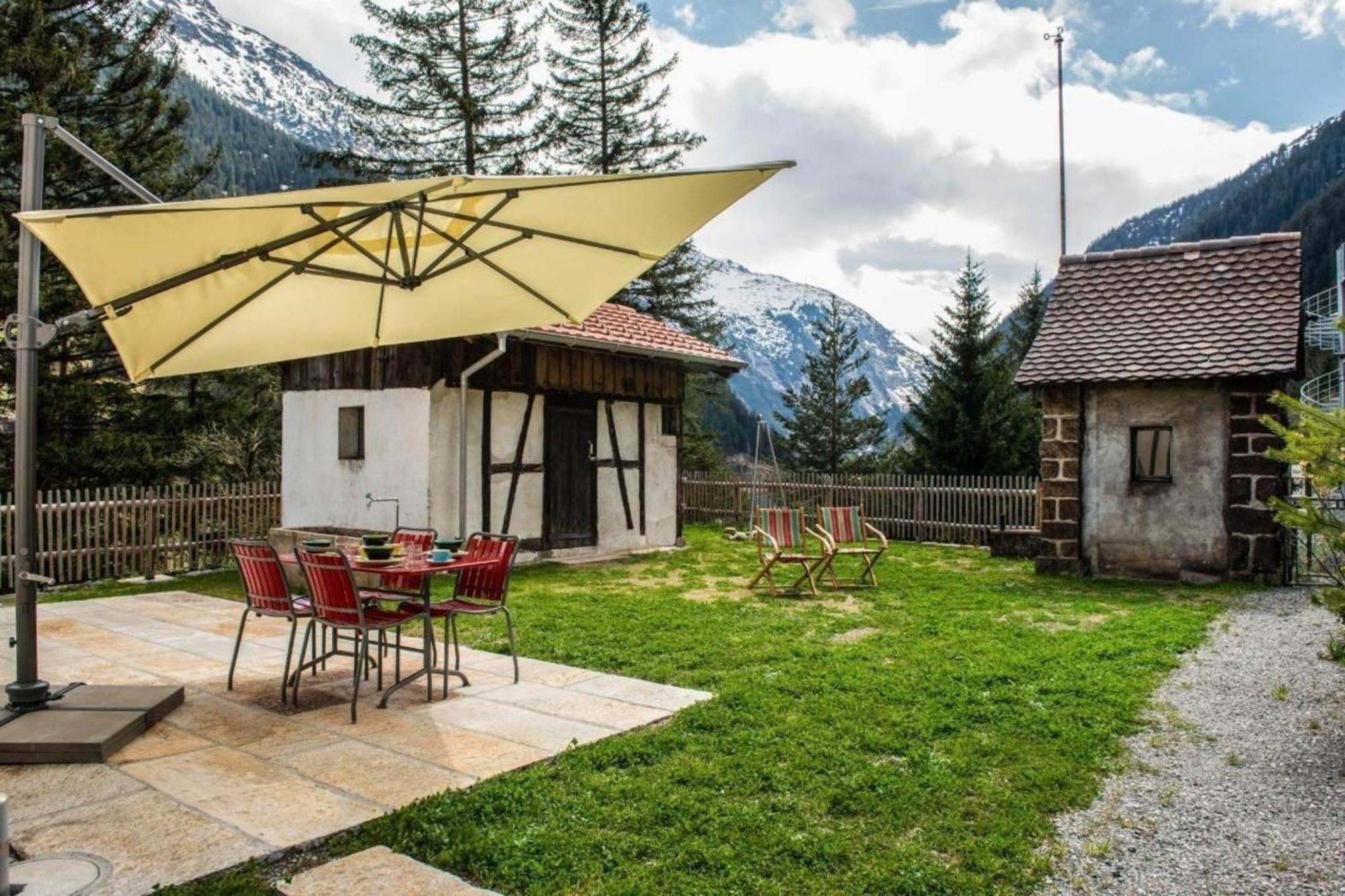 Bahnwaerterhaus Eggwald Villa Wassen Luaran gambar